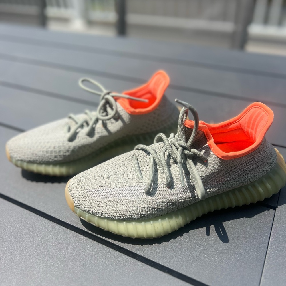 adidas Yeezy Boost 350 Desert Sage - Sz 5.5 US